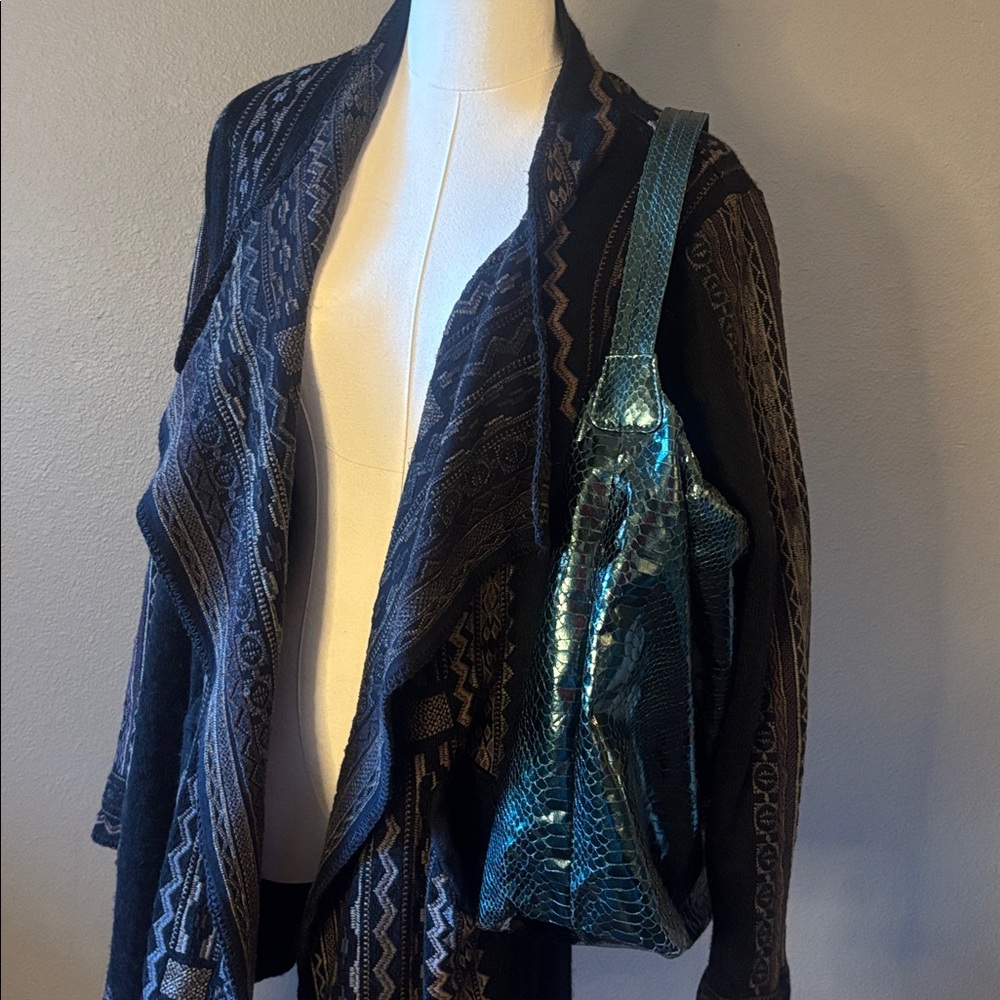 Johnny Was Textured Knit Jacket - Picture 3 of 14